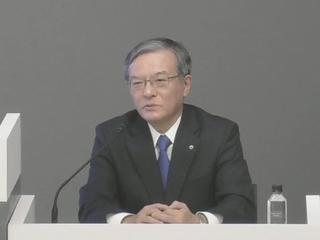 日本電信電話（NTT）の島田明社長