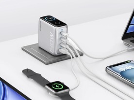 Anker、「4台同時もOK」の怪物級充電器--最大140W出力、MacBook Proも30分で50%充電