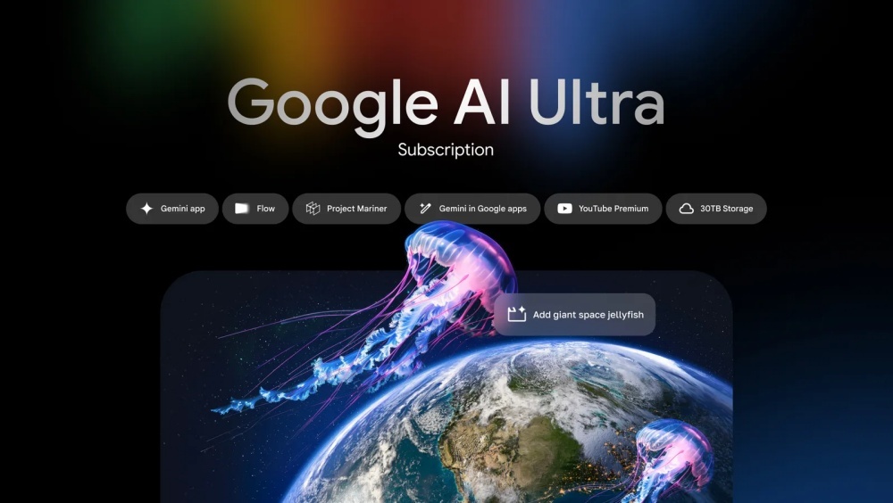 Google AI Ultraの公式画像