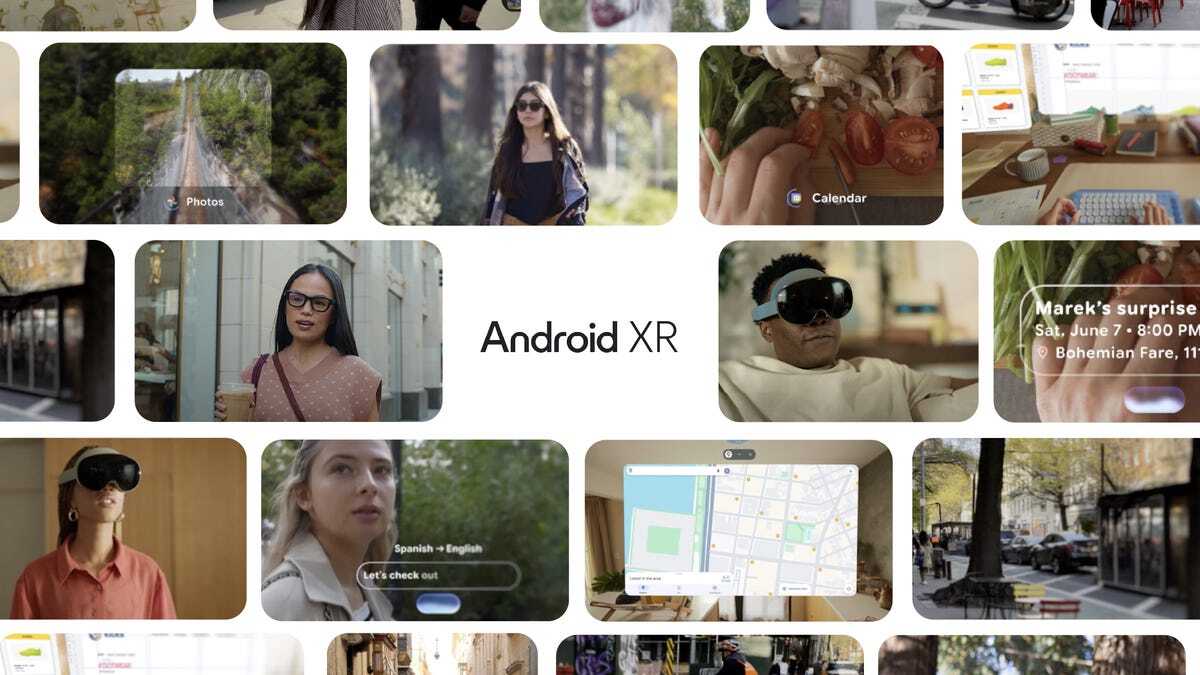 Android XRの公式画像