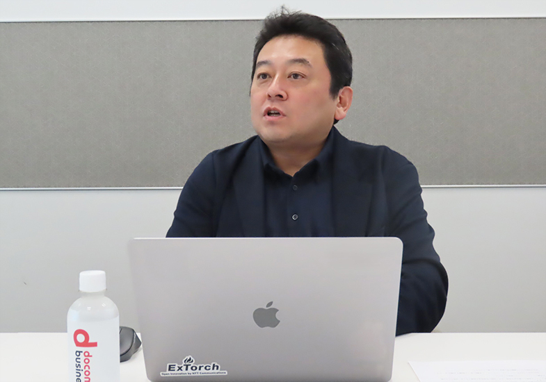 NTTドコモビジネス イノベーションセンター プロデュース部門 担当課長 齊藤基樹氏