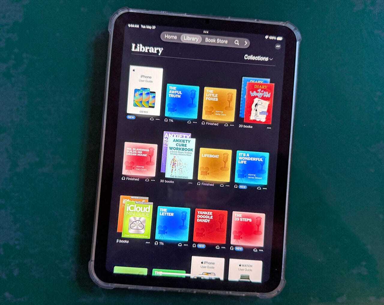 iPad miniのライブラリー