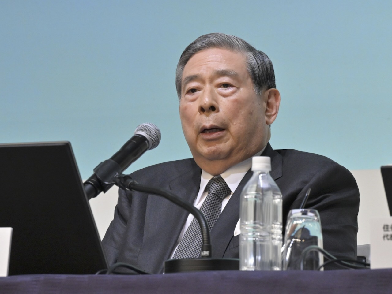 SBIホールディングスで代表取締役会長兼社長を務める北尾吉孝氏