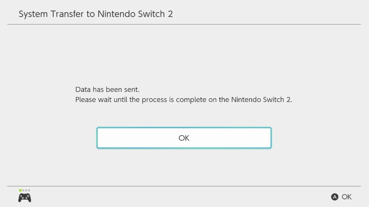 初代Switchで撮影した類似画面。文字がテレビ上でややぼやけて見える（Sean Booker／CNET）