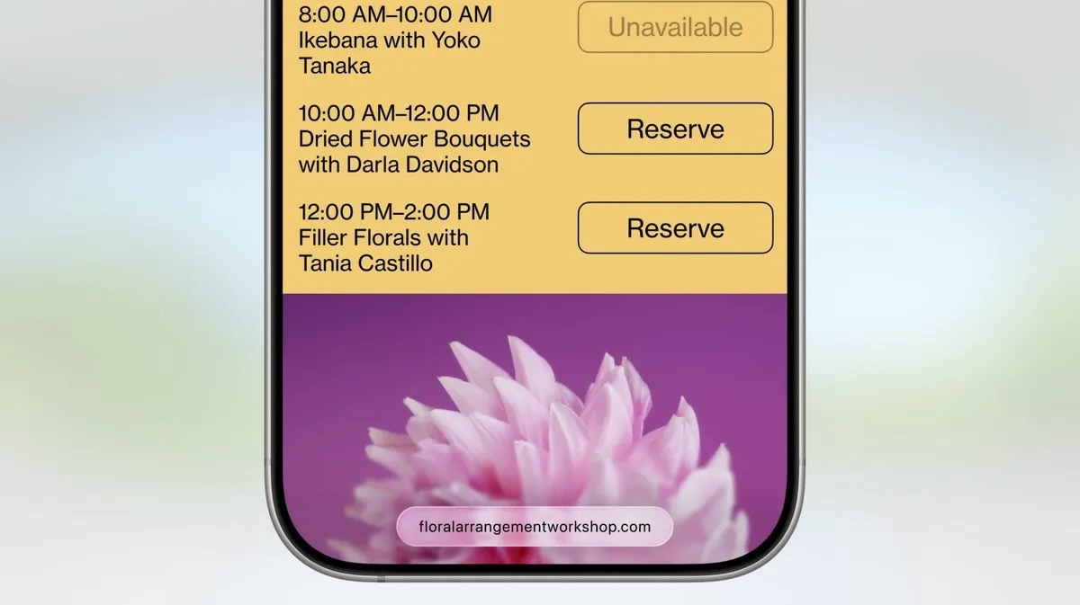 Safariは“邪魔しない”デザインへ（Apple/Screenshot by Joe Maldonado/CNET）