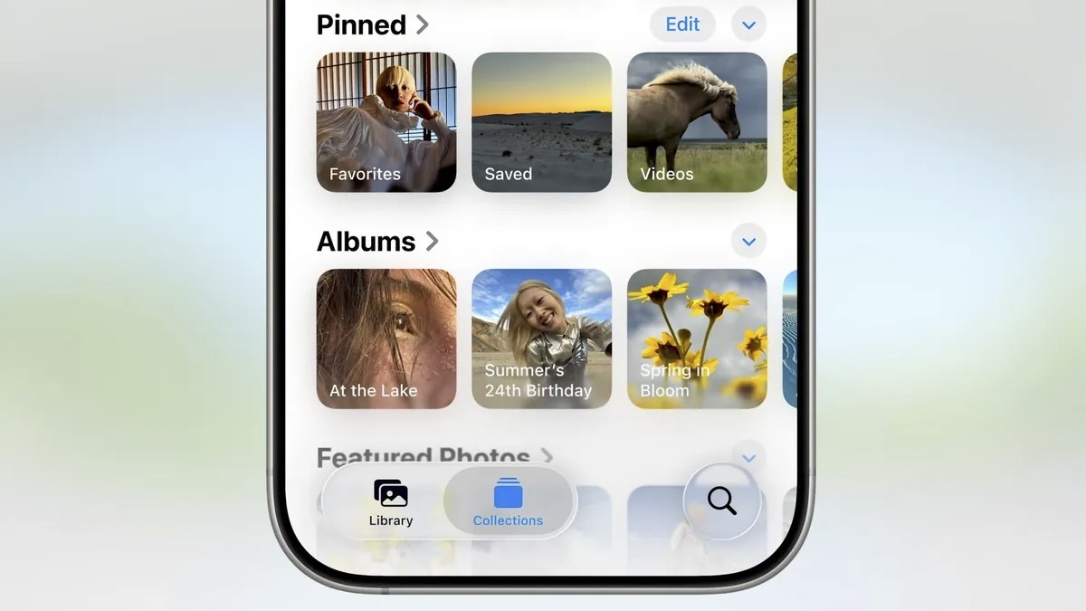 Appleさん、iPhoneの写真アプリを直してくれてありがとう--iOS 26でメニュー復活 - CNET Japan