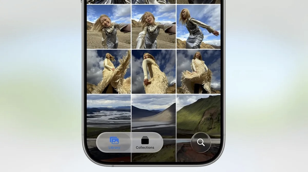 写真アプリのデザインが大幅に改善（Apple/Screenshot by Joe Maldonado/CNET）