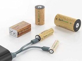 USB-C充電できる「乾電池」型リチウムイオン電池--単1〜4対応　4本2000円台で発売