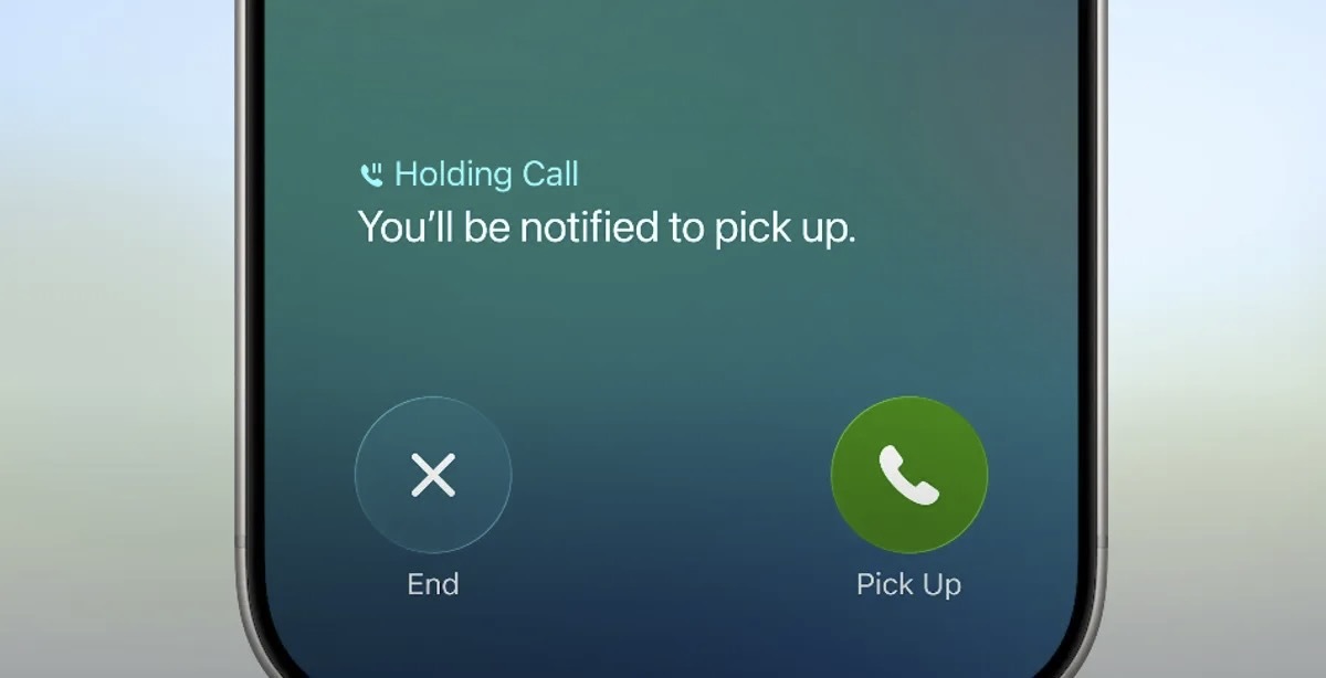 iOS 26のHold Assistは、通話を維持しつつ保留音をミュートしてくれる（Apple）