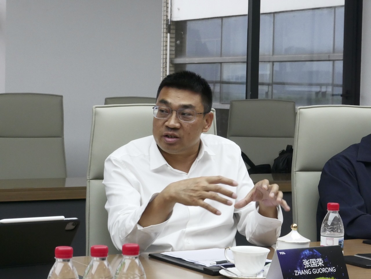 TCLアジア太平洋地域の総経理を務める張国栄（チョウ・コクエイ）氏