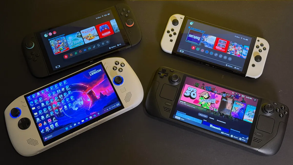 さまざまな携帯ゲーム機