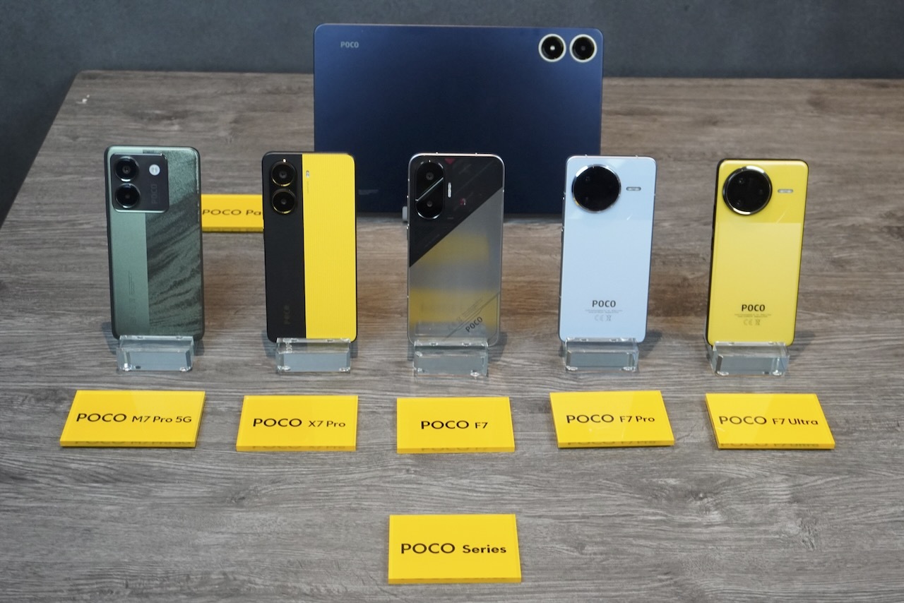 POCOブランドでは2025年、5機種のスマホをラインナップする