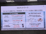 KDDI、5G SAで「国内1位の通信品質」を強調–松田社長