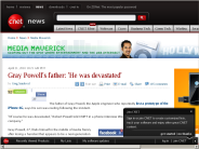 Gray Powell’s father： ’He was devastated’ | Media Maverick - CNET News
