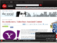 In a media move, Yahoo buys Associated Content | The Social - CNET News