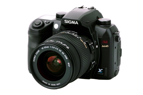 シグマ、RGBを忠実に再現するデジタル一眼レフカメラ「SIGMA SD15