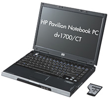 HP Pavilion Notebook PC dv1700/CT