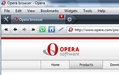 Opera 9.5用の新しいスキン