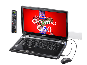 AVノートPC「Qosmio G50シリーズ」