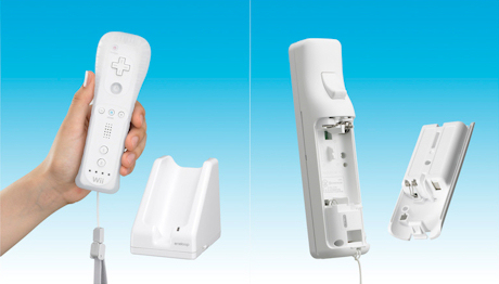 「Wiiリモコン専用無接点充電セット」