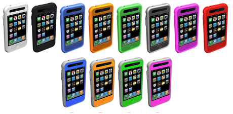 「Sumajin Loop Silicon Case for iPhone 3G」（上）、「Sumajin Loop Sports Silicon Case for iPhone 3G」（下）