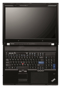 パームレスト部分にX-rite PANTONEカラーキャリブレーション機能を埋め込んだ。モバイル・ワークステーション「ThinkPad W700」