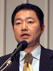 スクウェア・エニックス代表取締役社長の和田洋一氏