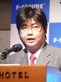 日本エフ・セキュア代表取締役の桜田仁隆氏