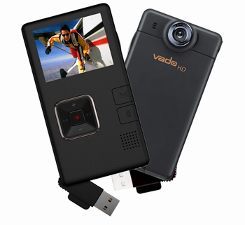 「Vado HD Pocket Video Cam VI-VHD8G-BK」