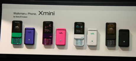 Walkman Phone, Xminiラインアップ