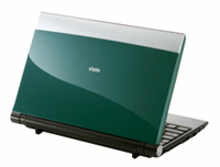 PCデボ向けに、ソーテックのネットブックの色違いモデルが投入されているOZZIO「AXD112」