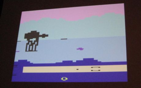  Atari 2600版の「スター・ウォーズ／帝国の逆襲」