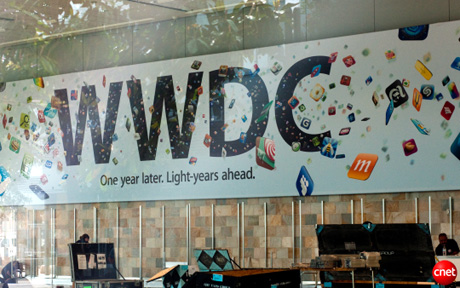 WWDC会場に掲載されたバナーの画像