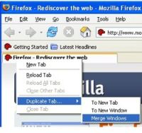 「Duplicate Tab」を使用すると、タブの履歴をコピーして、その同じタブをブラウザで開くことができる。