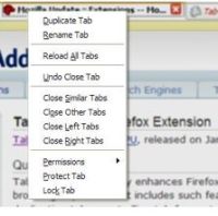 「Tab Mix Plus」は、Firefoxのタブの機能を拡張する。