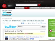’#CNNFail’： Twitterverse slams network’s Iran absence | Webware - CNET