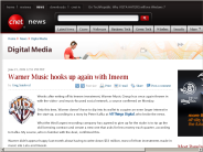 Warner Music hooks up again with Imeem | Digital Media - CNET News