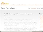 British Gas New Energy and AlertMe announce trial agreement - Press Releases - News - AlertMe - Smart Energy and Monitoring Solutions