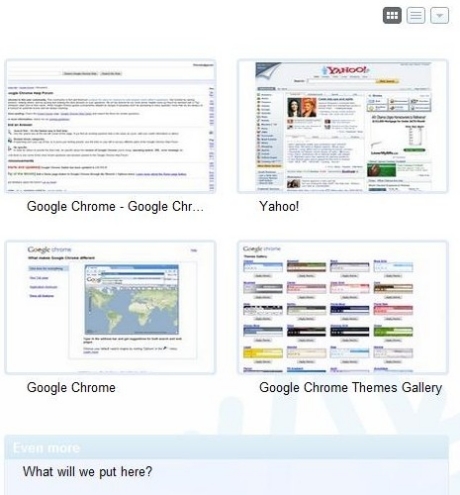 このスクリーンショットでは、Chromeで新しいタブを開いたときに「Google Chrome Themes Gallery」が表示されているのが示されている。