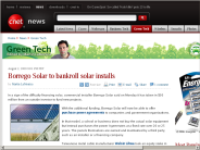 Borrego Solar to bankroll solar installs | Green Tech - CNET News