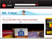 Grocery deal finder Grocio creeps toward launch | Web Crawler - CNET News
