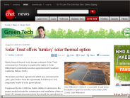 Solar Trust offers ’turnkey’ solar thermal option | Green Tech - CNET News