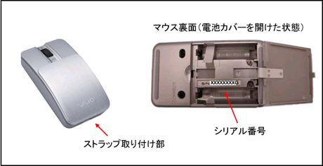 Bluetoothレーザーマウス「VGP-BMS10/S」