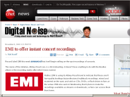 EMI to offer instant concert recordings | Digital Noise： Music and Tech - CNET News