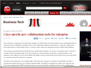 Cisco unveils new collaboration tools for enterprise | Business Tech - CNET News