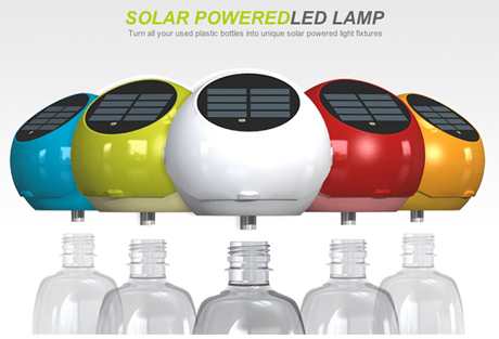 「SolarBulb Solar Powered LED Lamp」