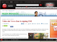 Video site Vevo close to signing EMI | Media Maverick - CNET News