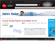 Seesmic buying Ping.fm social update service | Rafe’s Radar - CNET News
