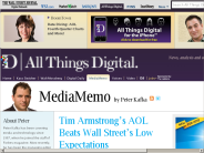 AOL Beats Wall Street’s Low Revenue, Earnings Expectations | Peter Kafka | MediaMemo | AllThingsD
