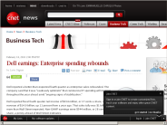 Dell earnings： Enterprise spending rebounds | Business Tech - CNET News